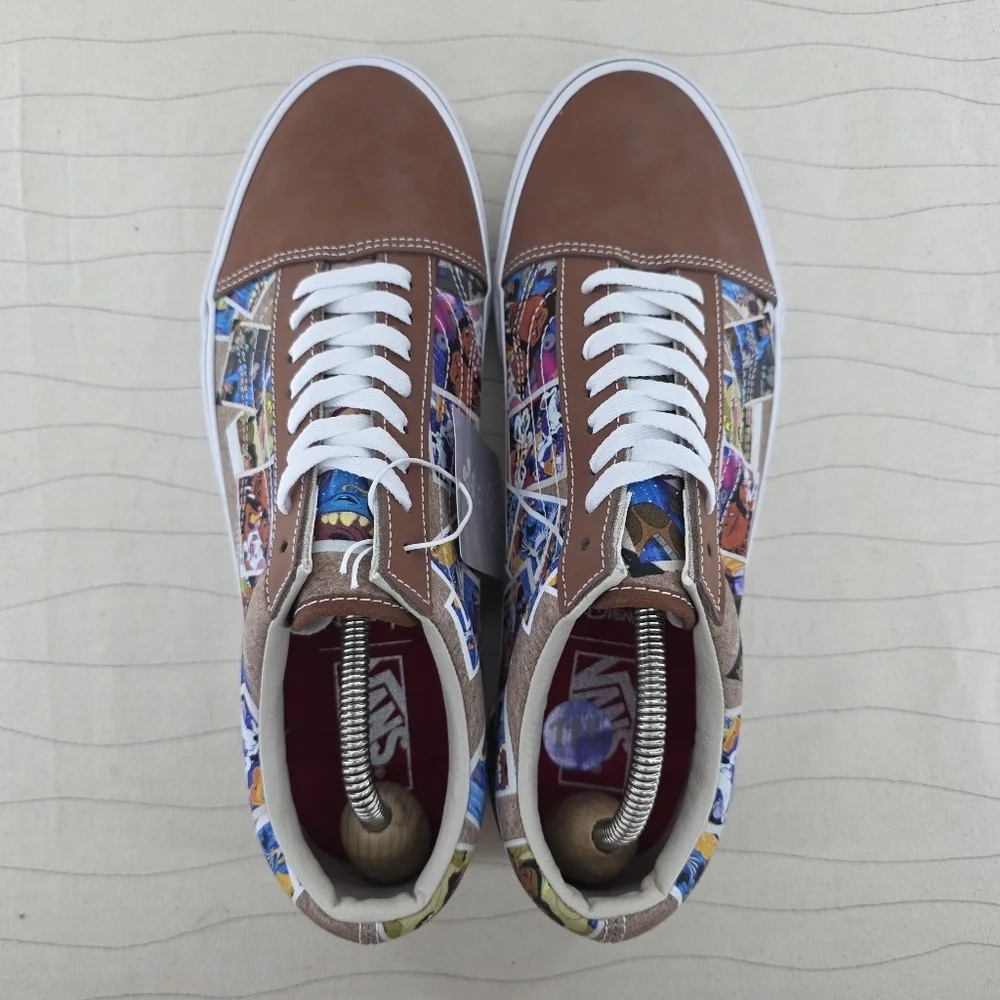 Vans x Disney Mens 100th Scrapbook Old Skool Skate Sneakers Shoes Size 11.5 NEW - Picture 6 of 13